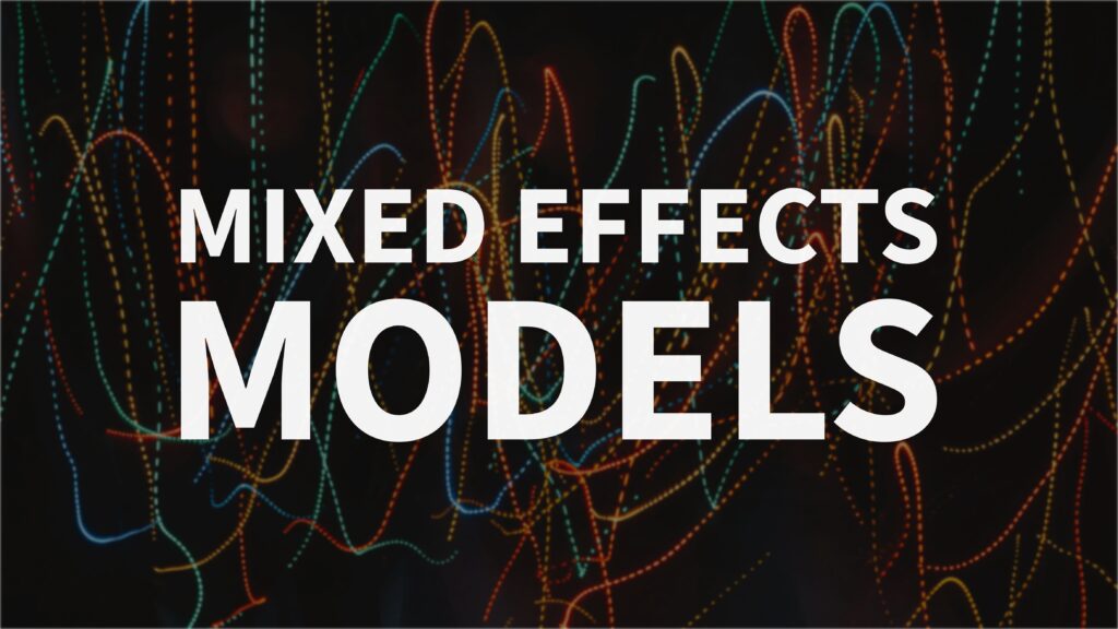 mixed effects models